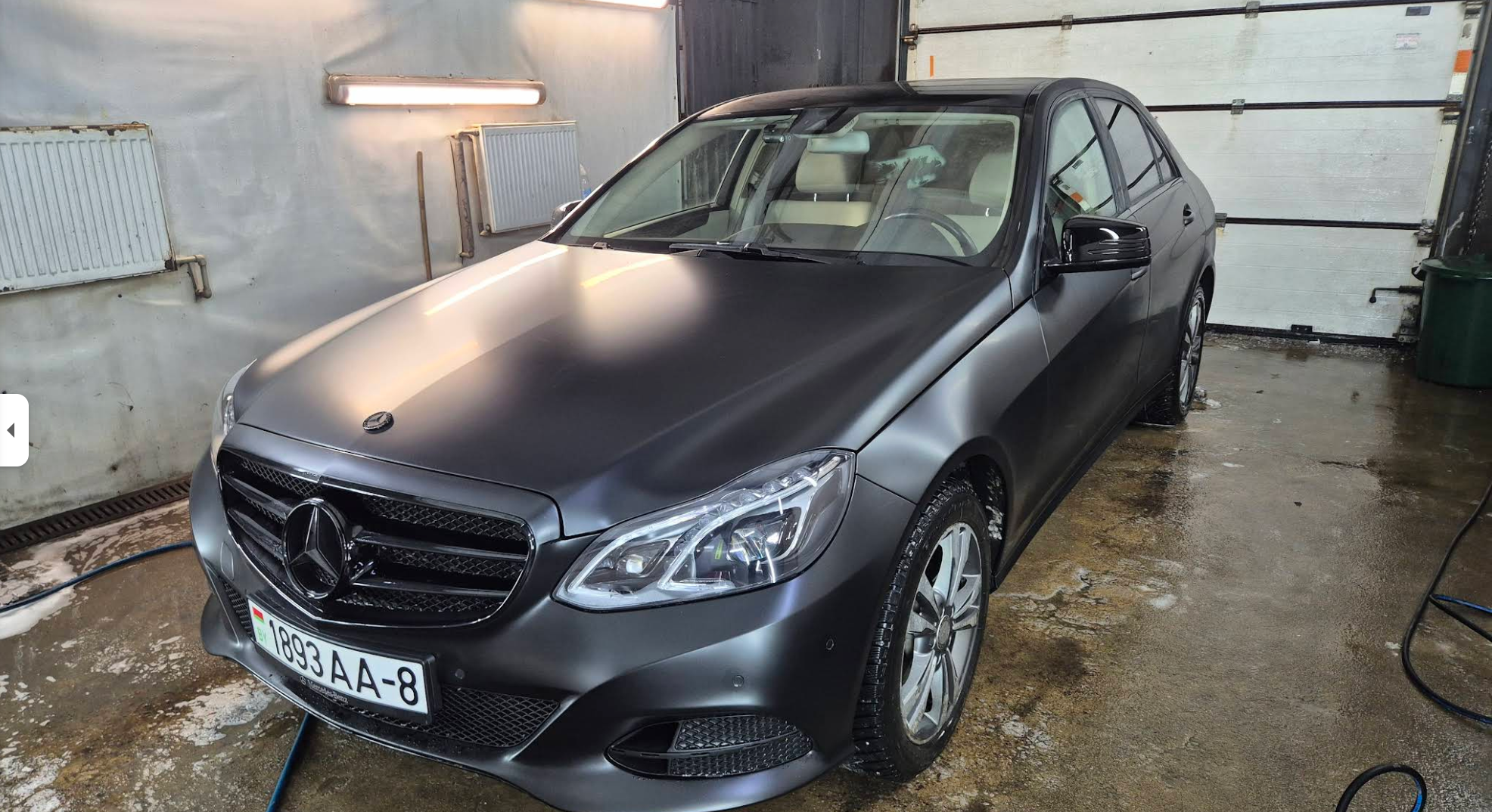 Mercedes-Benz E-Class после полной оклейки защитной плёнкой в detailer.by